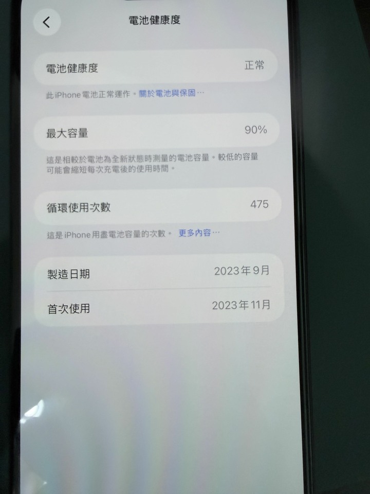 IPHONE15 Plus128g 黑色（附盒）