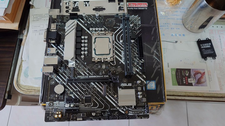 保內 (附W11 PRO 序號)華碩ASUS PRIME B660M-K D4 主機板B660 b760可參考