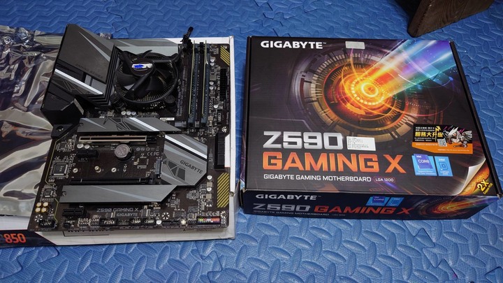 保到2026很新的 技嘉 Z590 GAMING X 主機板盒裝 H460 z490 H470 b560可參考