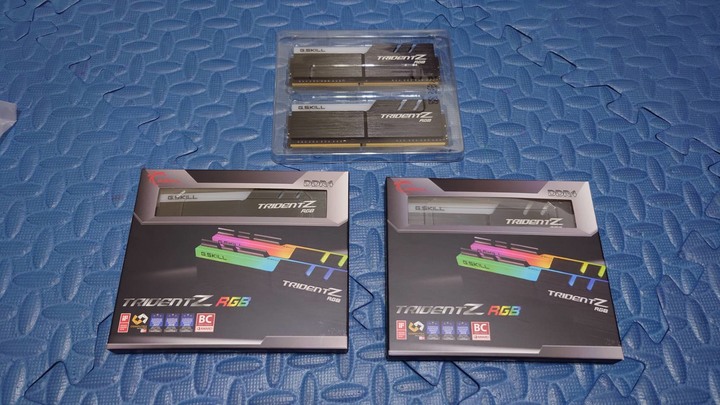 全新 終保 芝奇 G.SKILL幻光戟 DDR4 3200 CL16 8G*2 記憶體 超頻記憶體 美光 金士頓可參考