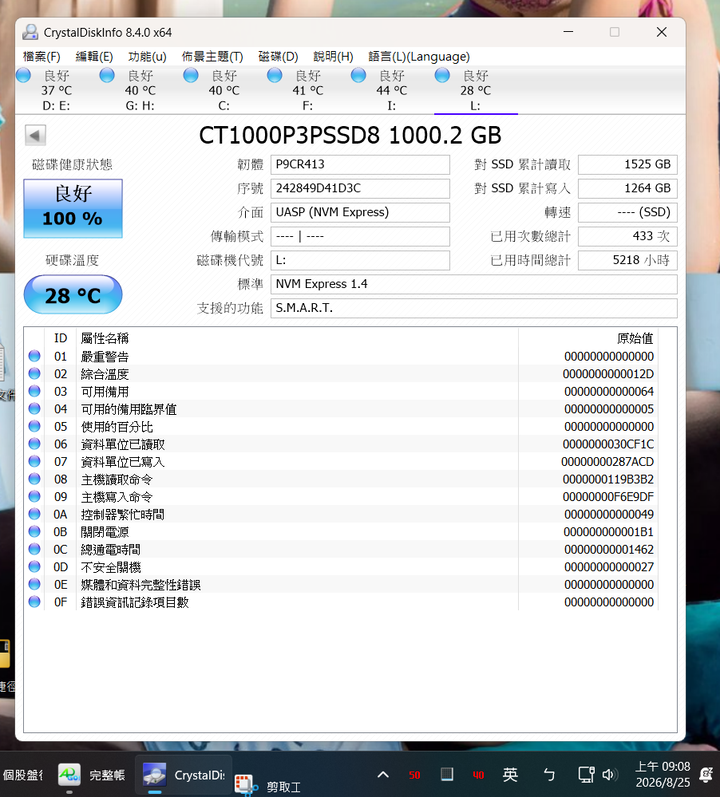 保內2029超新公司貨 Micron 美光 P3 Plus 1TB M.2 PCIe Gen4*4 SSD固態硬碟 威剛 三星可參考