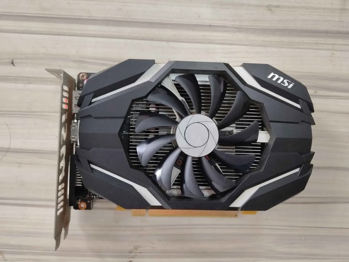 二手 故障 MSI 微星 GT 1050 2GD5 OC顯示卡 1030 1060 1660 可參考