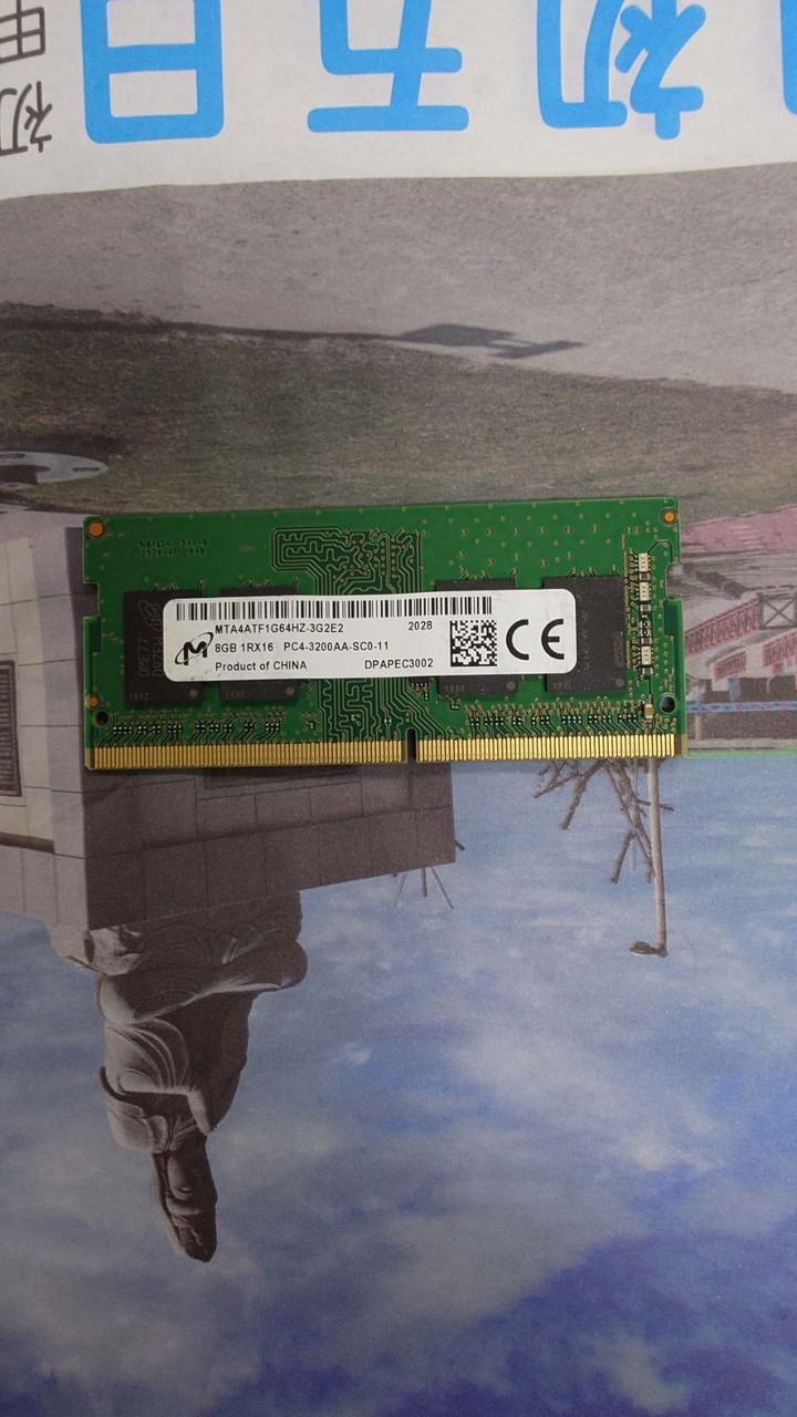 美光 8GB DDR4-3200 筆記型電腦記憶體 威剛 金士頓可參考