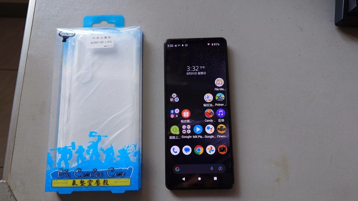 9成新 台版 Sony Xperia 1III 無盒裝 黑色12G/256G 5G+4G 1II 1 IV 1V 可參考