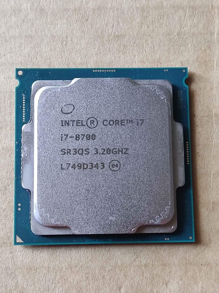 Intel Core i7 8700 up to 4.6G 無盒裝 9700 9900 Z370 Z390 可參考