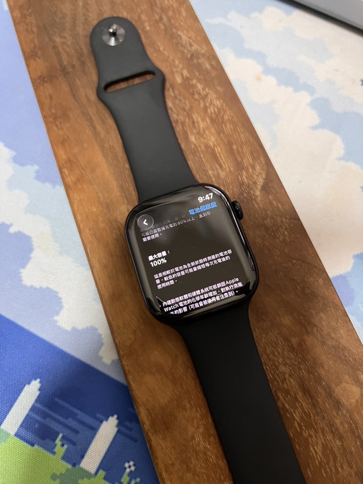 Apple Watch S11 46mm 曜石黑 99成新 電池健康100%