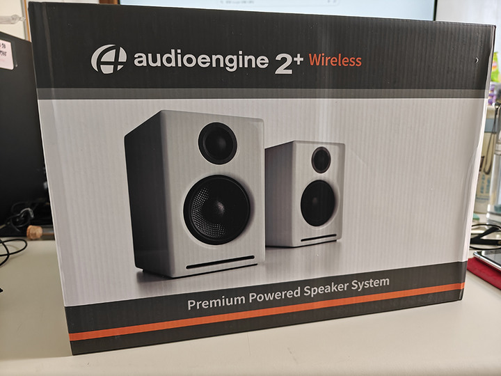 全新 Audioengine A2+ wireless 藍芽喇叭 紅色 含原廠DS1腳墊