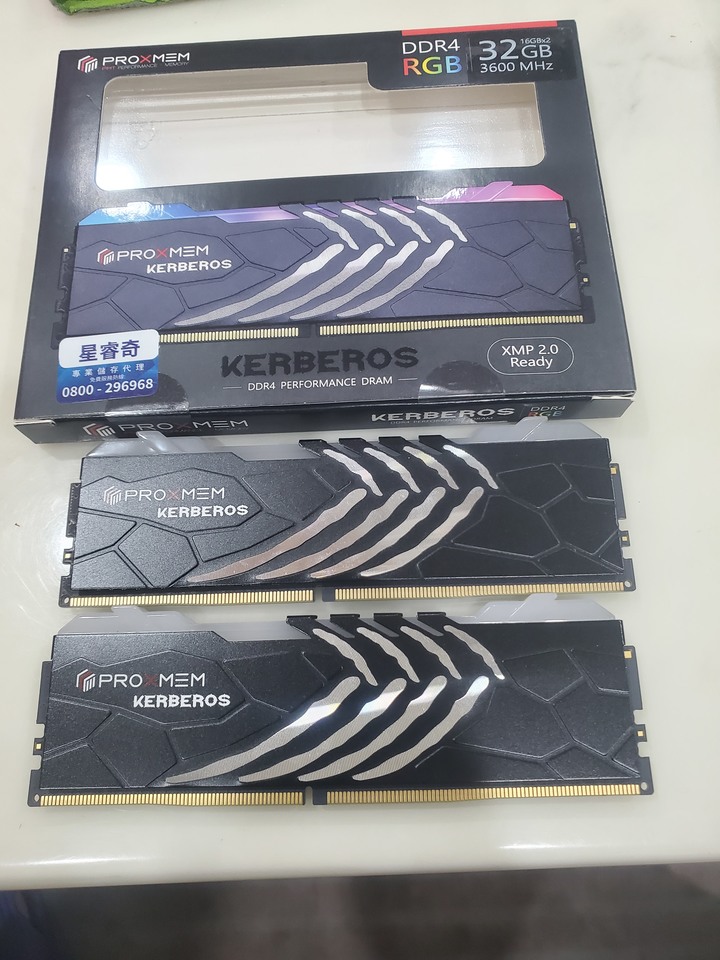 賣PROXMEM 博德斯曼KERBEROS 地獄犬系RGB系列DDR4 CL14
