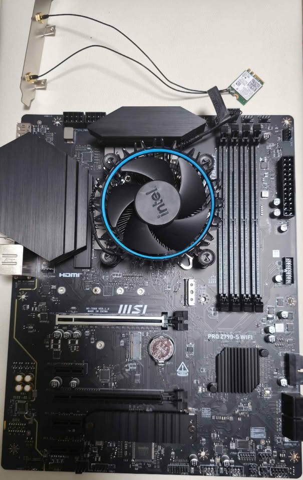 PRO Z790-S WIFI保內+QXW5 CPU+MB組合