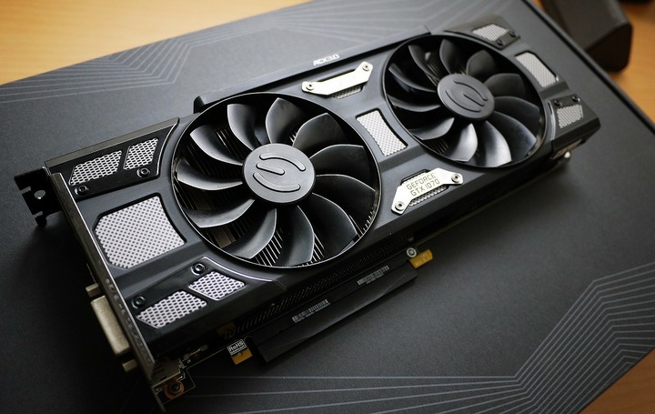 9成新 EVGA GTX1070 8G DDR5