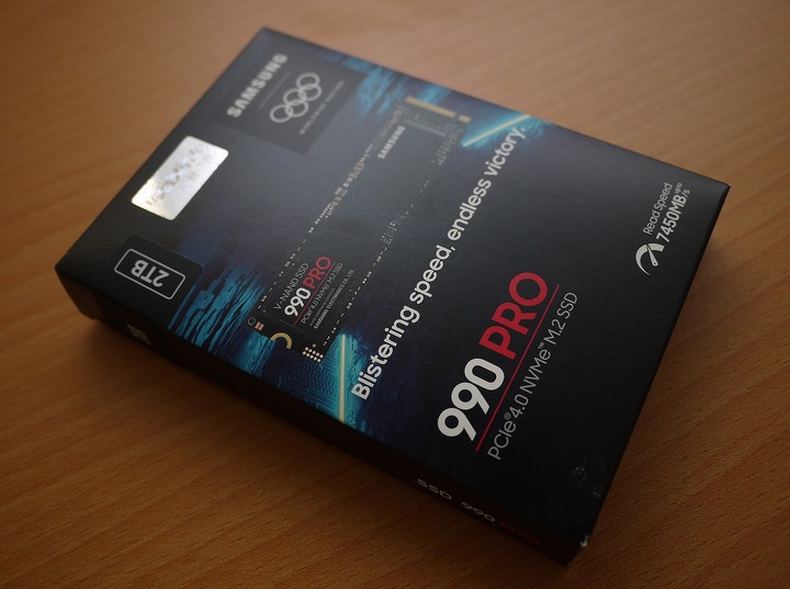 Samsung 三星 990 PRO 2TB M.2 2280 PCIe 4.0 SSD固態硬碟( 讀7450M/寫6900M )