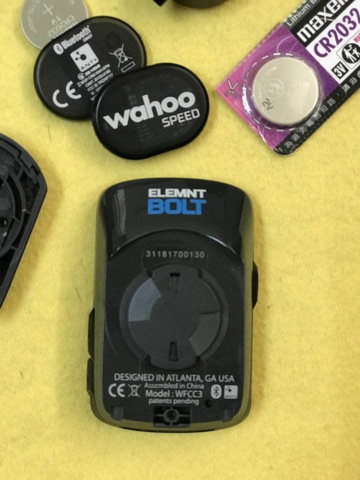 Wahoo Element Bolt彩色GPS智慧碼表套裝出售 北投捷運站面交