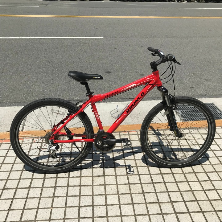150公分可騎的26吋輪越野車 近全新Bronco Storm 北投捷運站面交
