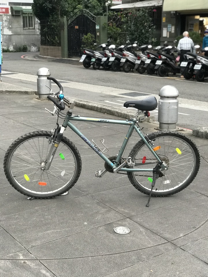 經典捷安特IGUNNA 950出售 漂亮Bianchi綠/湖水綠 原車原件高配保存良好 北投捷運站面交