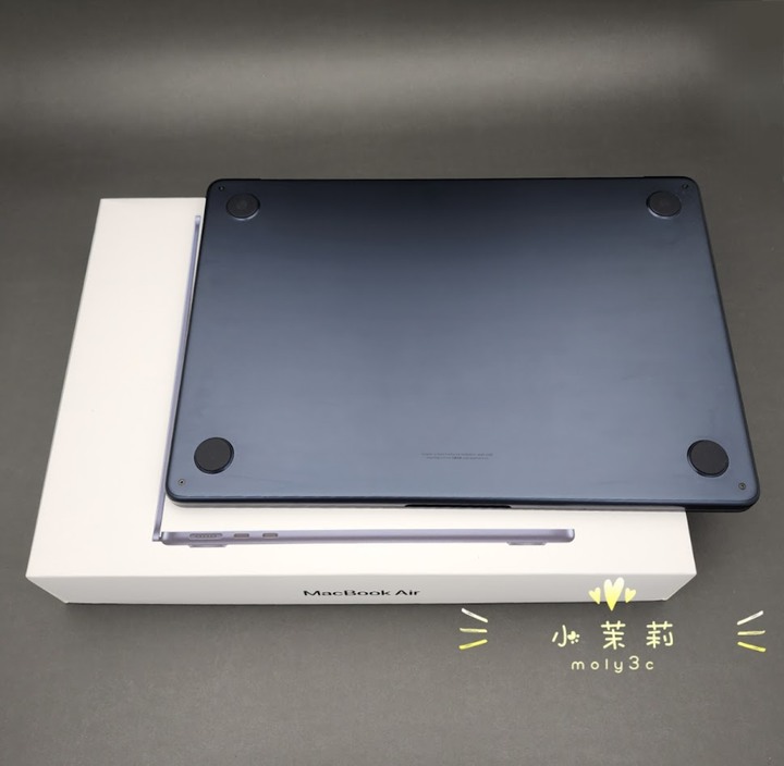【高雄現貨】電100% MacBook Air M2 13.6” 16G 256G SSD 午夜色