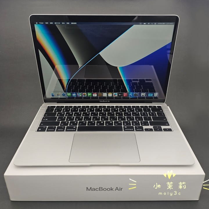【高雄現貨】電池93% MacBook Air M1 8G 256G 銀 13吋 蘋果電腦 Apple