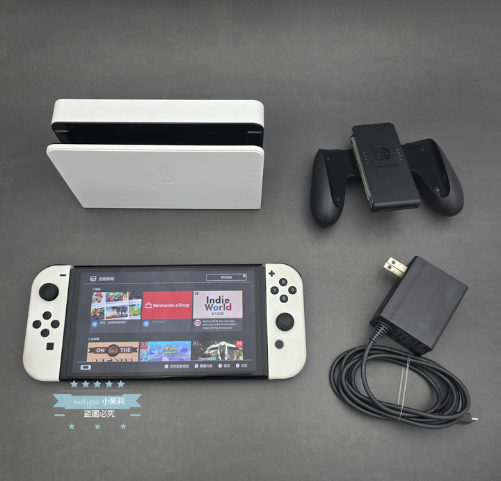 【高雄現貨】NINTENDO Switch OLED 白色主機 台灣公司貨
