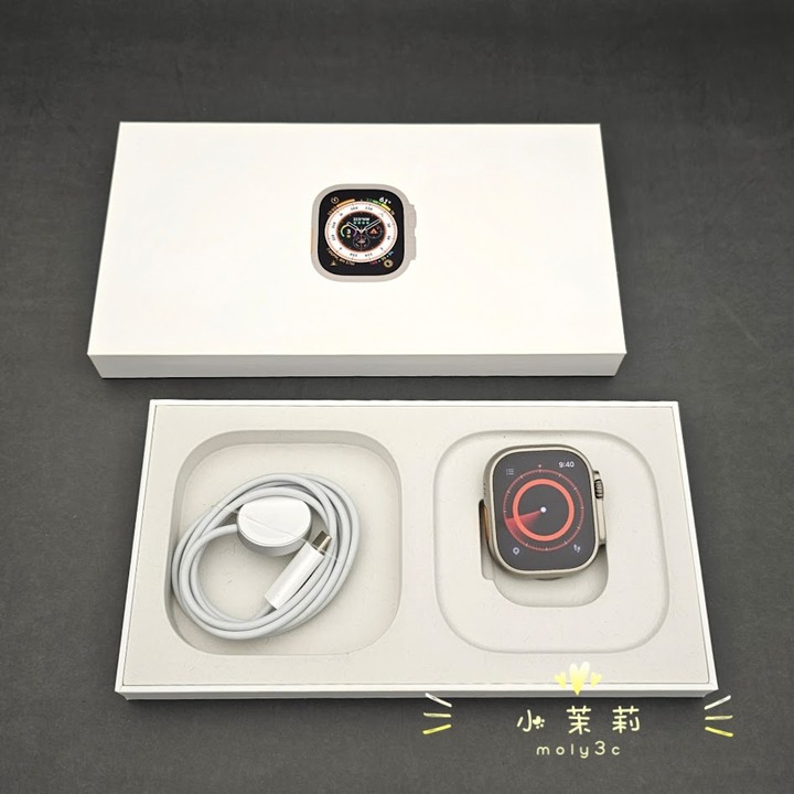 【高雄現貨】Apple Watch Ultra 1 原色鈦金屬錶殼 星光色松嶺風錶環 49MM Ultra1