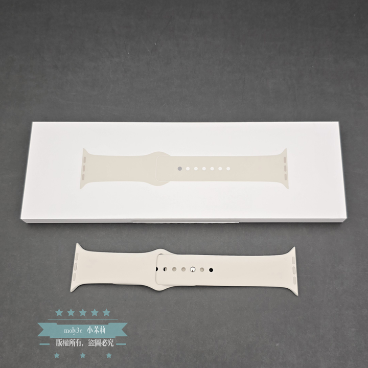 【高雄現貨】電97% Apple Watch S10 GPS 42mm 玫瑰金鋁金屬 運動錶帶