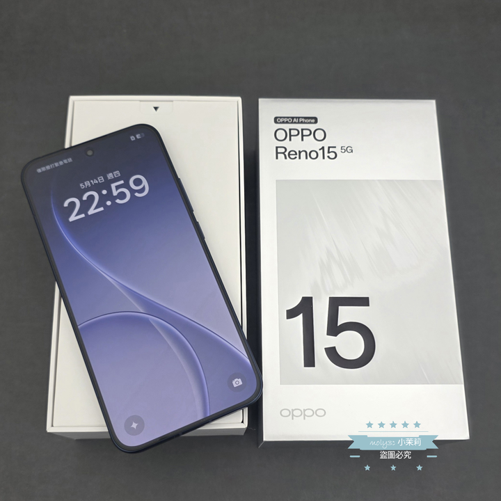 【高雄現貨】全新拆封 OPPO Reno15 5G 12G 256G 6.59吋 蒼穹藍 台灣公司貨 Reno 15