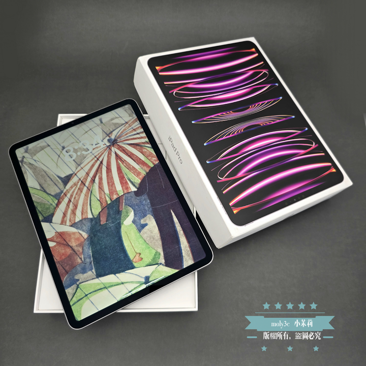 【高雄現貨】電100% iPad Pro 11吋 M2 Wi-Fi 128G 4代 蘋果 太空灰 台灣公司貨 128GB