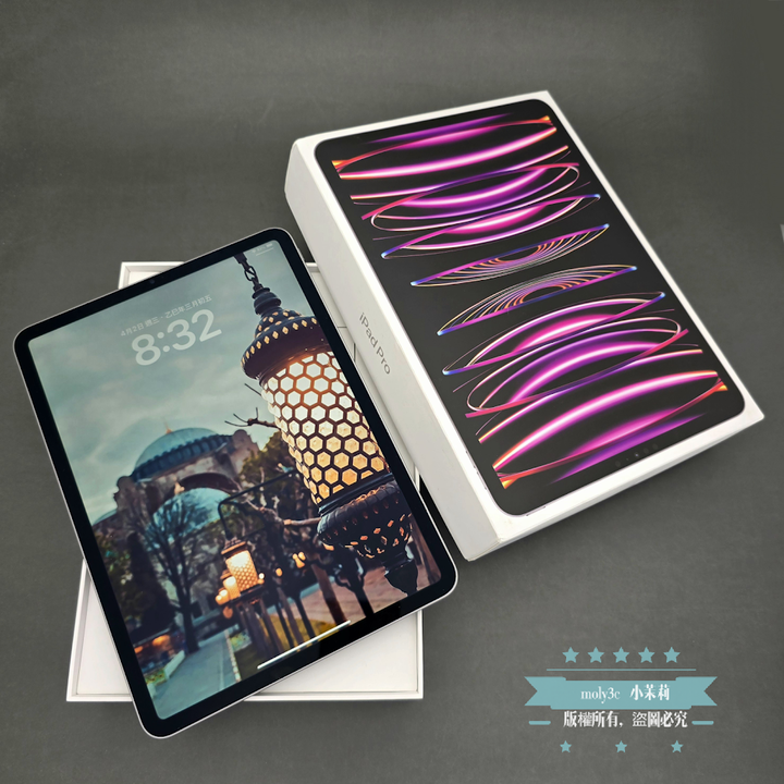 【高雄現貨】外觀漂亮 iPad Pro Wi-Fi 128G 11吋 M2 第4代 2022 太空灰