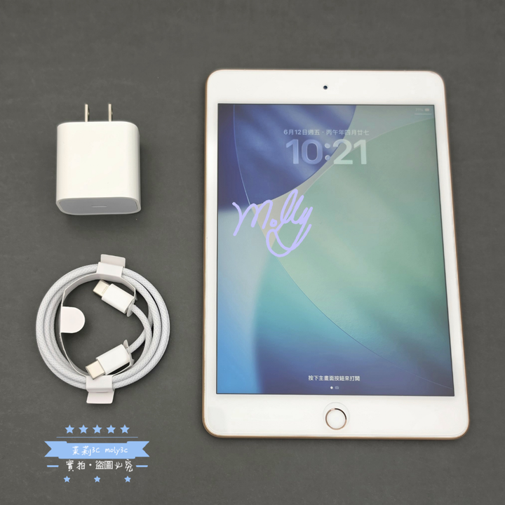 【高雄現貨】大容量 iPad mini 5 LTE 256G 7.9吋 金 Wi-Fi+Cellular 可插卡 mini5 256GB