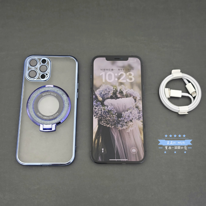 【高雄現貨】電池100% iPhone 12 Pro Max 256GB 6.7” 藍 台灣公司貨 256Gb