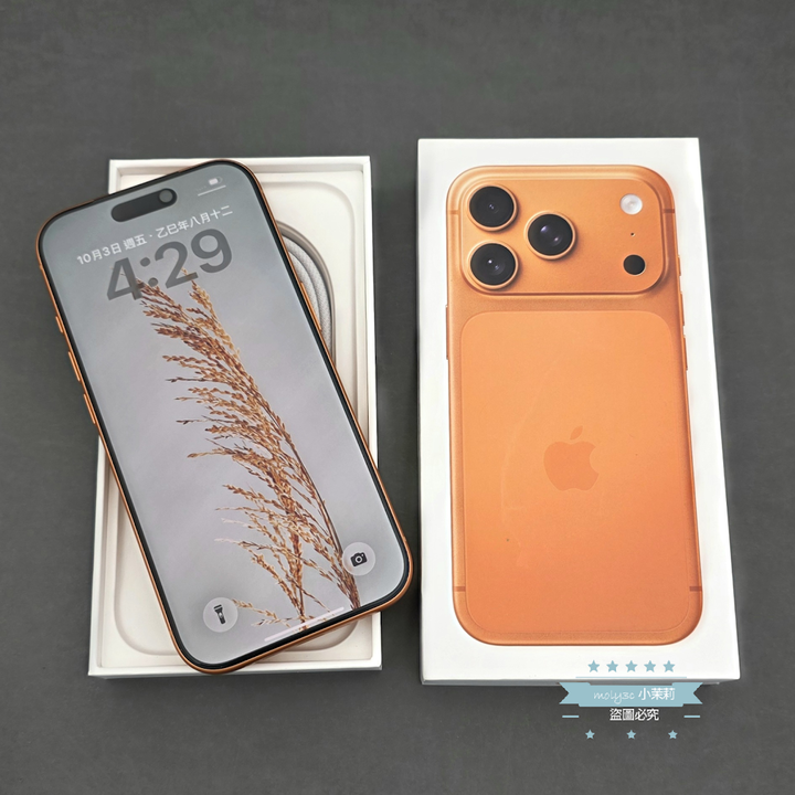 【高雄現貨】電100% iPhone 17 Pro 256GB 宇宙橙 6.3”台灣公司貨 256G A3523