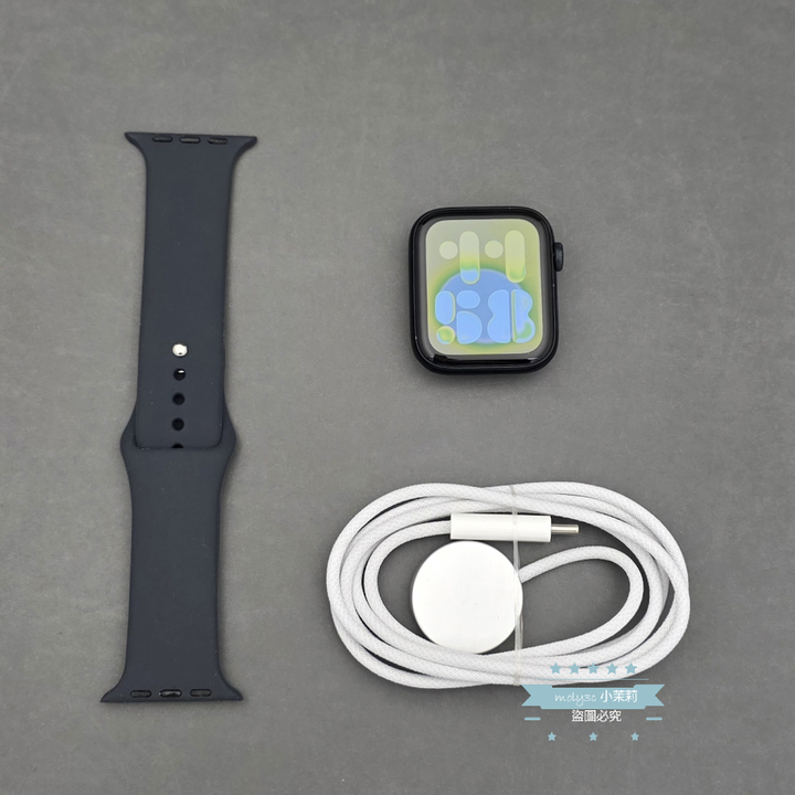 【高雄現貨】Apple Watch SE2 44mm GPS 午夜色鋁金屬錶殼 運動錶帶