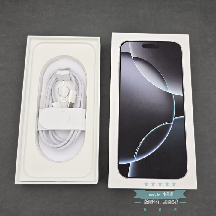 【高雄現貨】電池90% iPhone 16 Pro Max 256GB 白色鈦金屬 6.9” 台灣公司貨 256G 白鈦