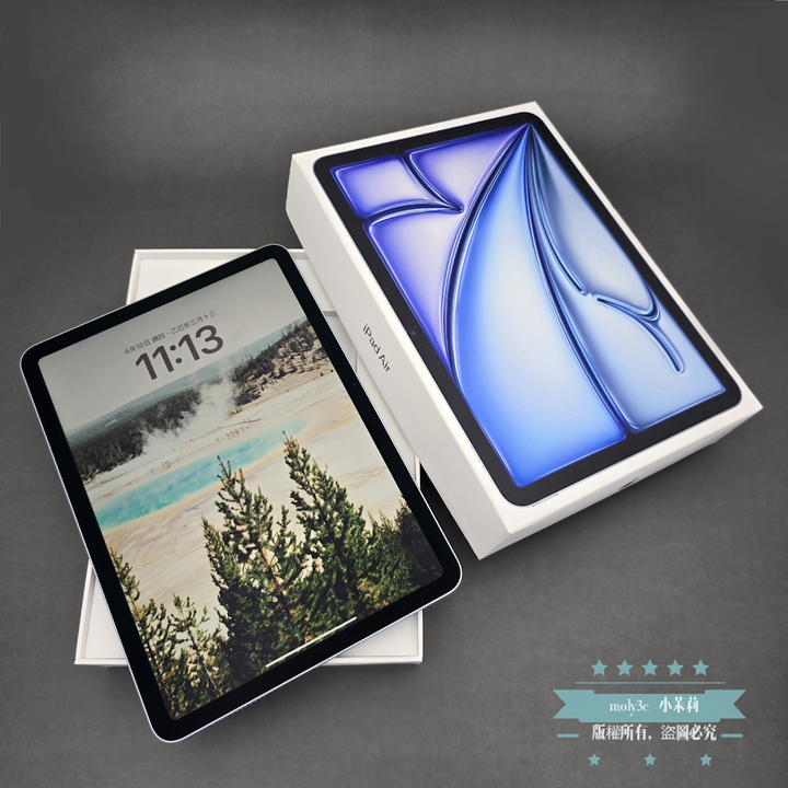 【高雄現貨】12月開通 APPLE iPad Air 7 M3 (2025) 128G 11吋 Wi-Fi 藍 Air7