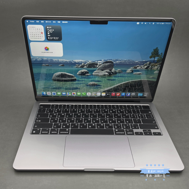 【高雄現貨】電池93% MacBook Air M2 13.6” 8G 256G SSD 太空灰