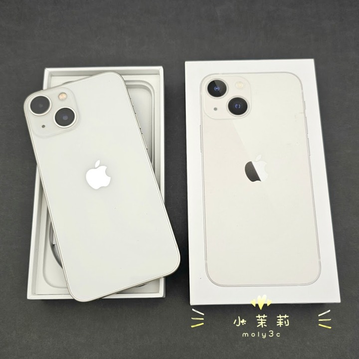 【高雄現貨】電100% iPhone 13 mini 128Gb 5.4吋 星光色 128G