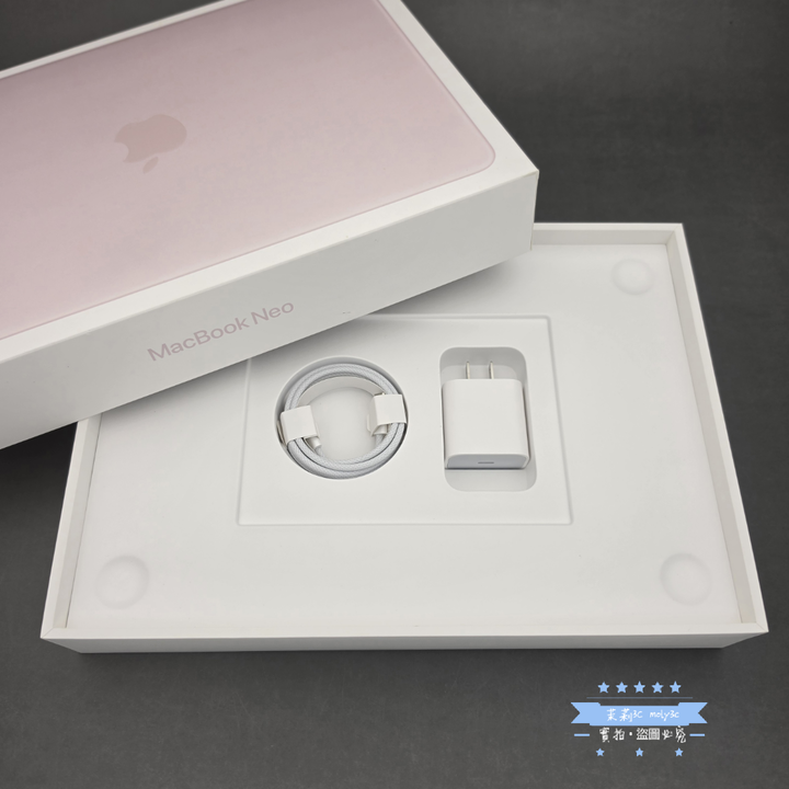 【高雄現貨】4月開通 電池100% MacBook Neo 13 A18 Pro 8G 256G SSD 胭粉色
