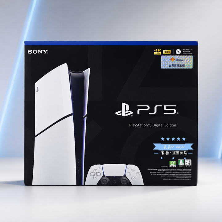 【高雄現貨】保固中 PS5 Slim數位版輕薄型主機 CFI-2118B01 SONY 索尼