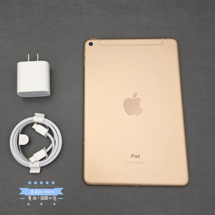 【高雄現貨】大容量 iPad mini 5 LTE 256G 7.9吋 金 Wi-Fi+Cellular 可插卡 mini5 256GB