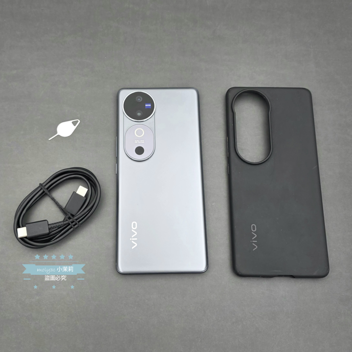 【高雄現貨】vivo V40 5G (12G/512G) 6.78吋 鈦度灰 5000萬蔡司鏡