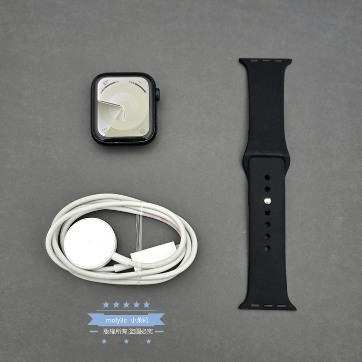 【高雄現貨】Apple Watch SE2 44mm GPS 午夜色鋁金屬錶殼 運動錶帶