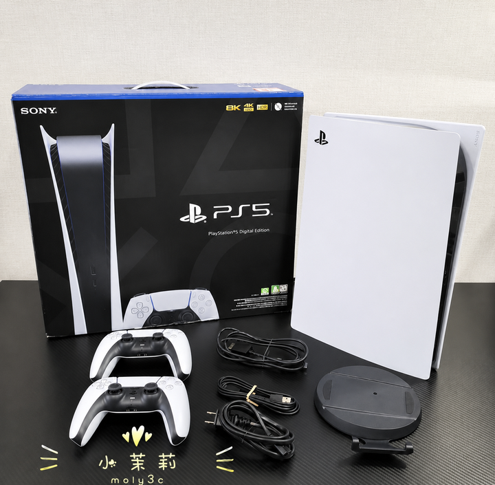 【高雄現貨】 SONY Playstation 5 PS5 數位版 PS5 雙手把 825G CFI-1118B