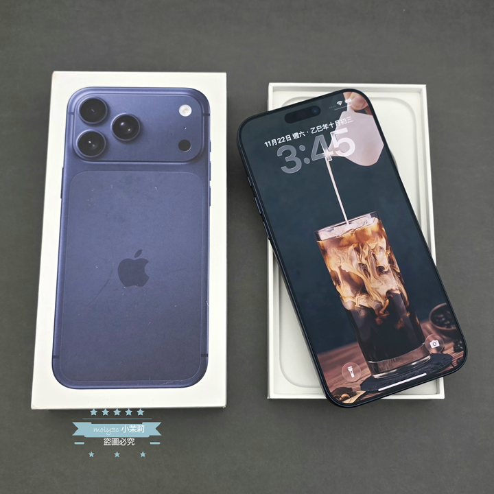 【高雄現貨】電100% iPhone 17 Pro 256GB 藏藍 6.3”台灣公司貨 256G A3523