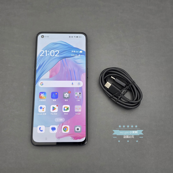 【高雄現貨】OPPO Reno6 5G 8G 128G 夜海黑 Reno 6 128Gb 6.43吋