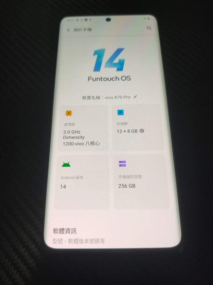 Vivo x70 pro 12g/256g