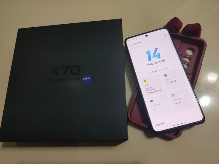 Vivo x70 (8g/128g)