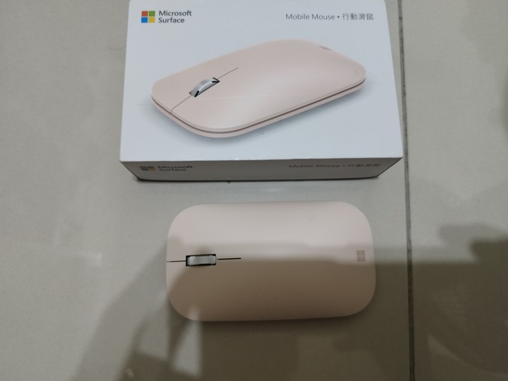 Microsoft 微軟 Surface Mobile Mouse(白金) 滑鼠
