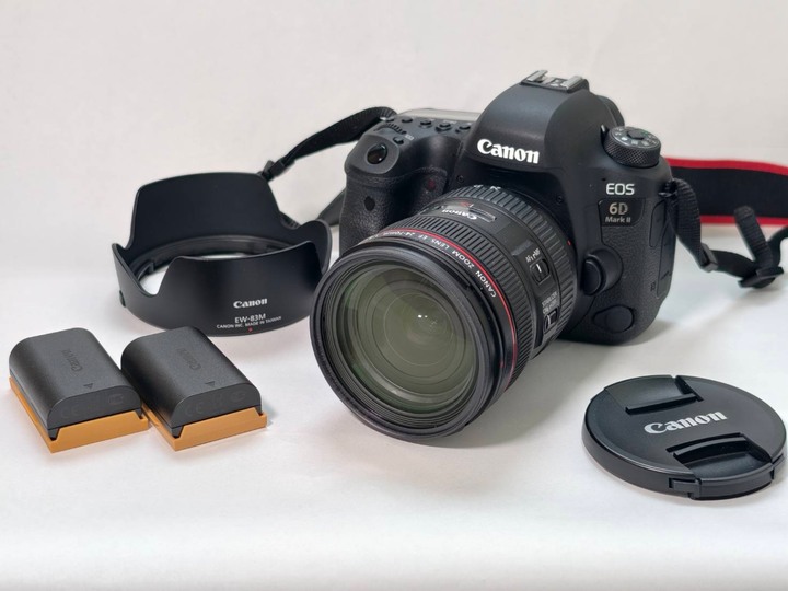Canon 6D2相機+EF24-70 F4鏡頭 二手