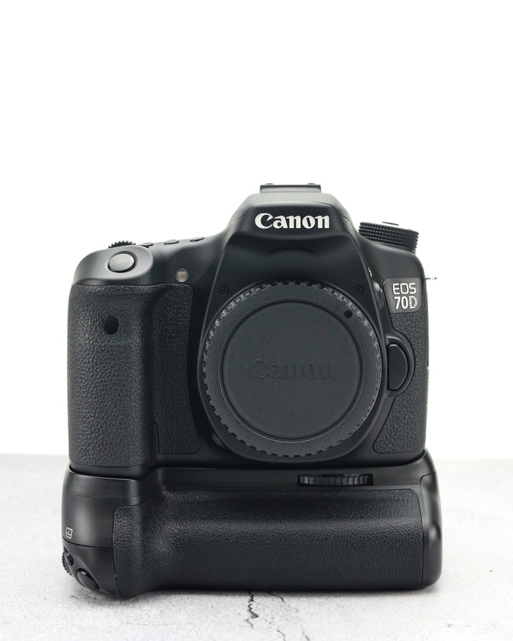 【出售】極新！Canon EOS 70D｜MEIKE垂直把手｜快門僅37xx｜盒單齊全｜
