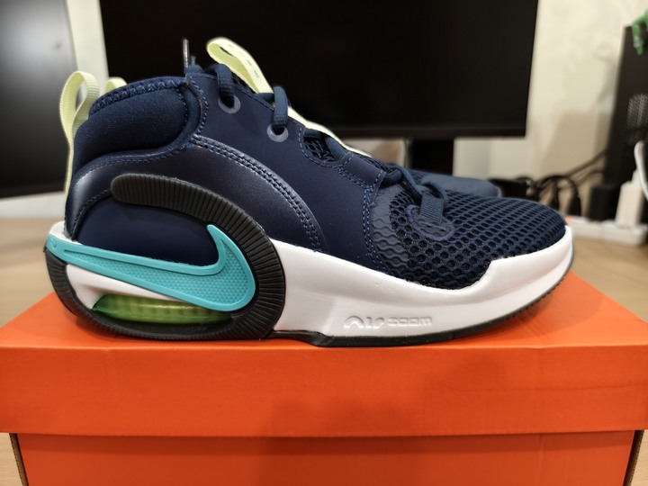 【NIKE耐吉】 籃球鞋 AIR ZOOM CROSSOVER 2 SE GS 大童 女鞋 藍 氣墊 緩震 HM8521-400 6Y 24公分