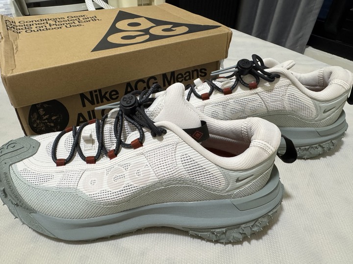 全新nike acg mountain fly 2薄荷綠gore-tex鞋