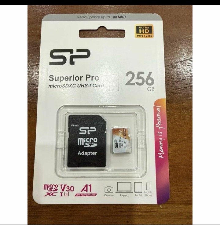 保固5年 廣穎256GB Superior PRO U3 記憶卡 攝影機 行車記錄器 記憶卡